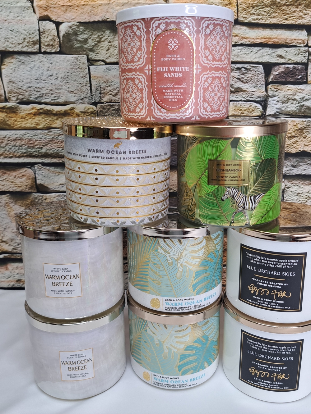 Bath & Body Works Warm Ocean Breeze 3-Wick Candle Created for @delaware200 - Picture 9 of 10